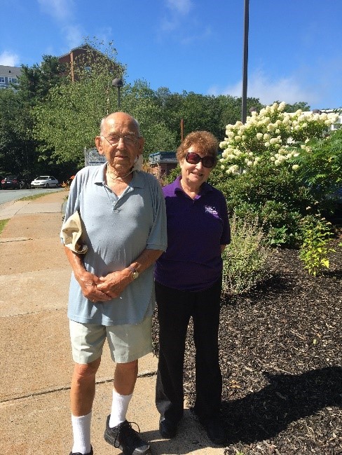  Marie and her client Mr. W – she has been his CAREGiver for 12 years