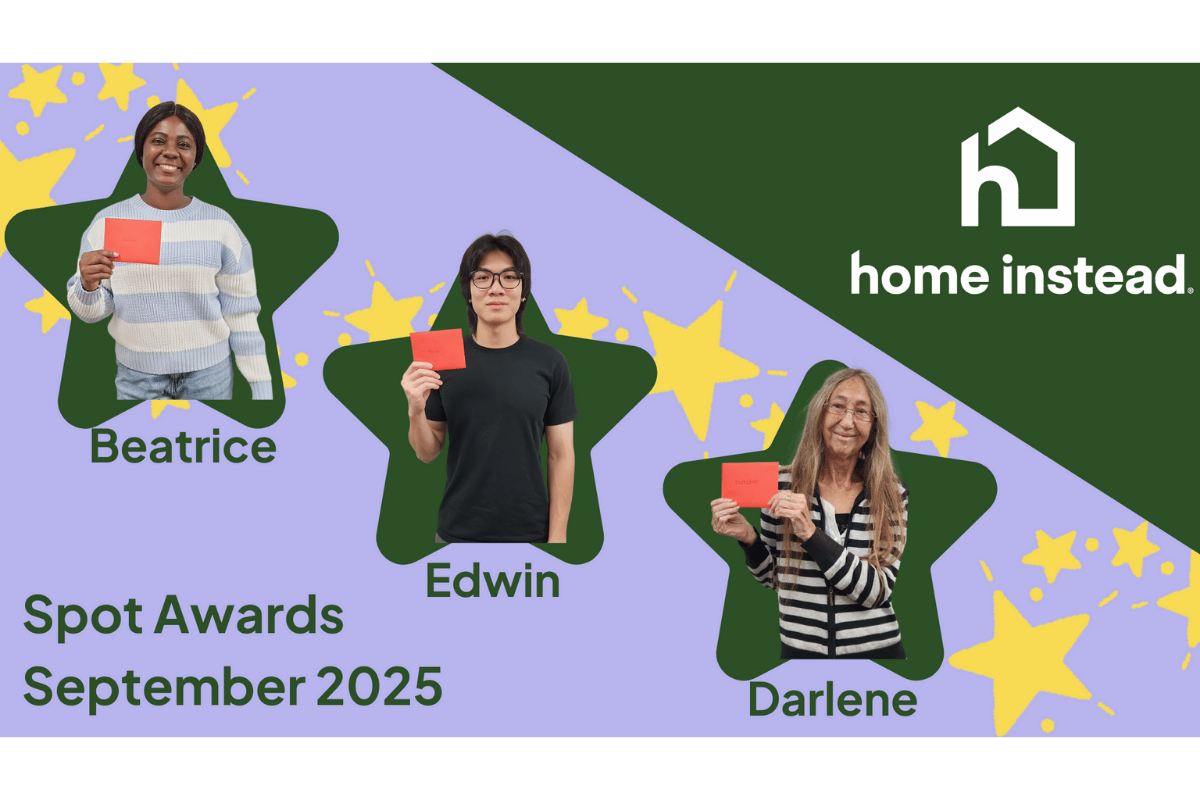September 2025 Spot Award Winners Beatrice Edwin and Darlene