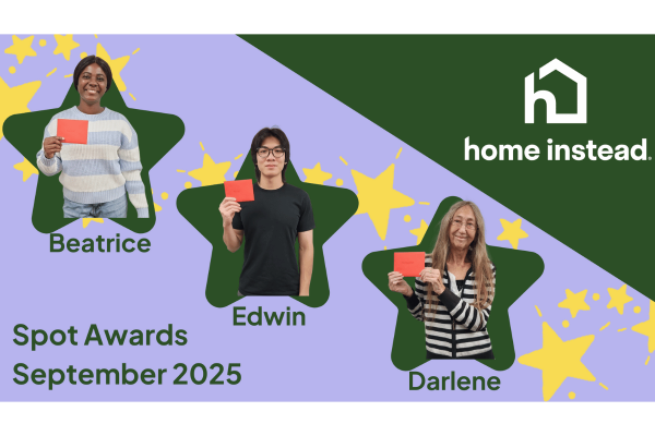 September 2025 Spot Award Winners Beatrice Edwin and Darlene