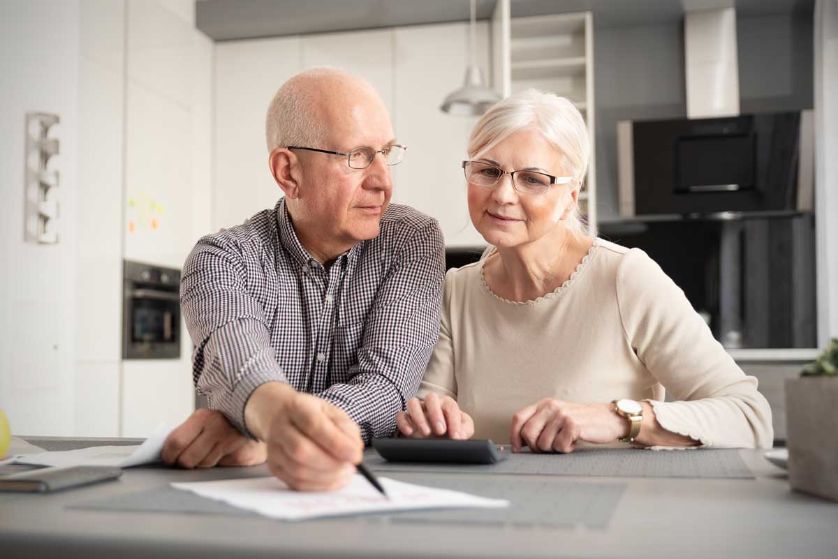 Seniors planning their finances
