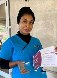 Yvonne was selected as June 2023 Best Caregiver for Home Instead Brampton