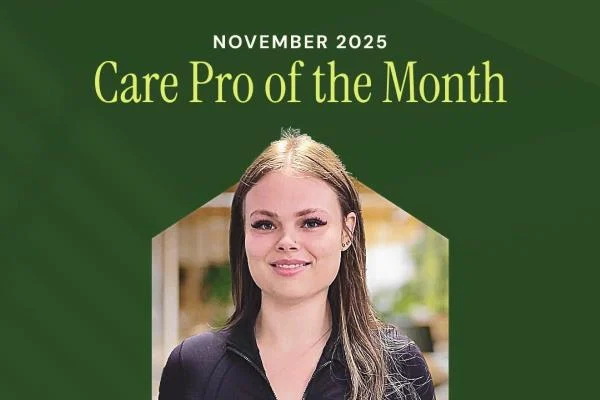 Care pro of the Month for Sarnia November