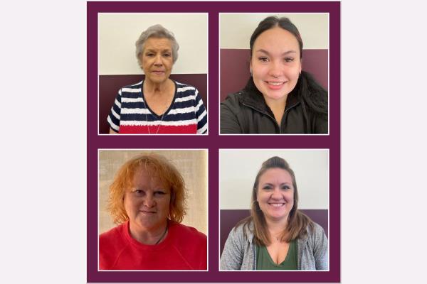 Caregivers of the Month - April 2024 - Team of CP's (Tiffani, Susan, Brenda, Brandy)