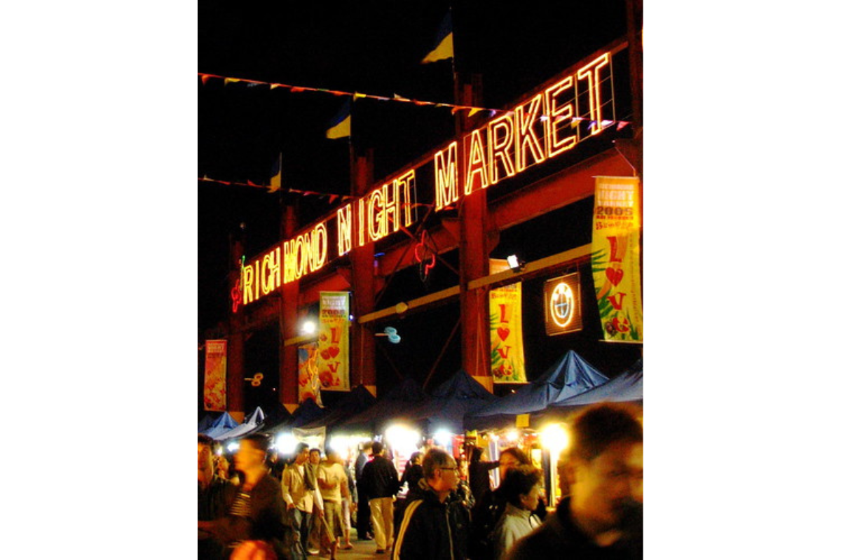 Richmond Night Market in the Home Instead Service Area