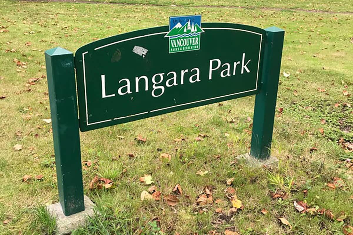 Langara Park Sign