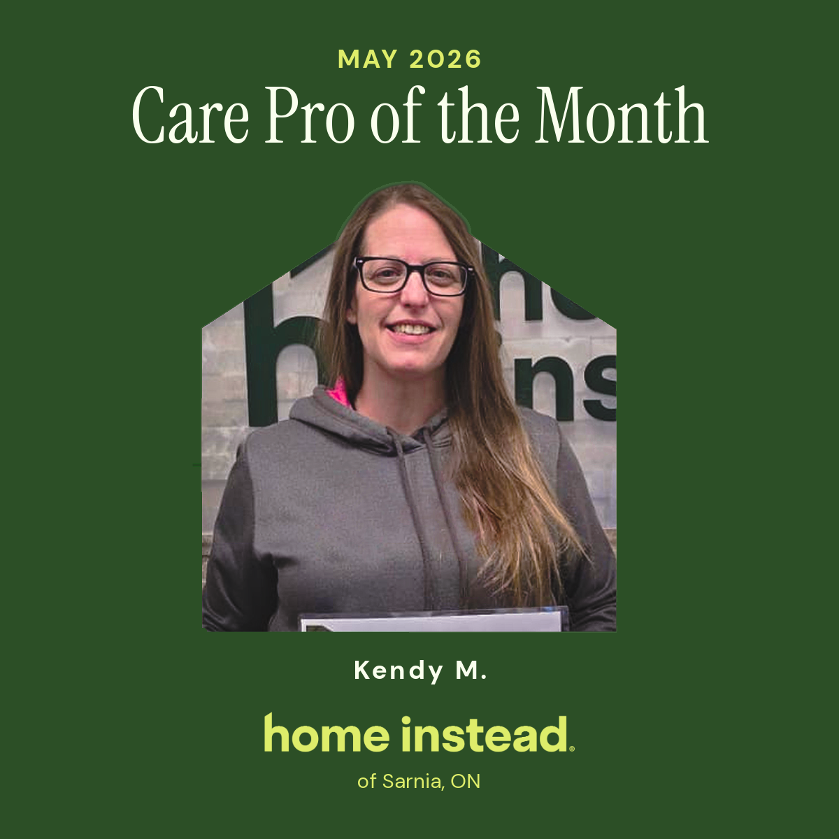CP OF THE MONTH MAY SARNIA