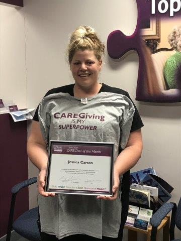 Jessica Carson CG of the Month of June 2020