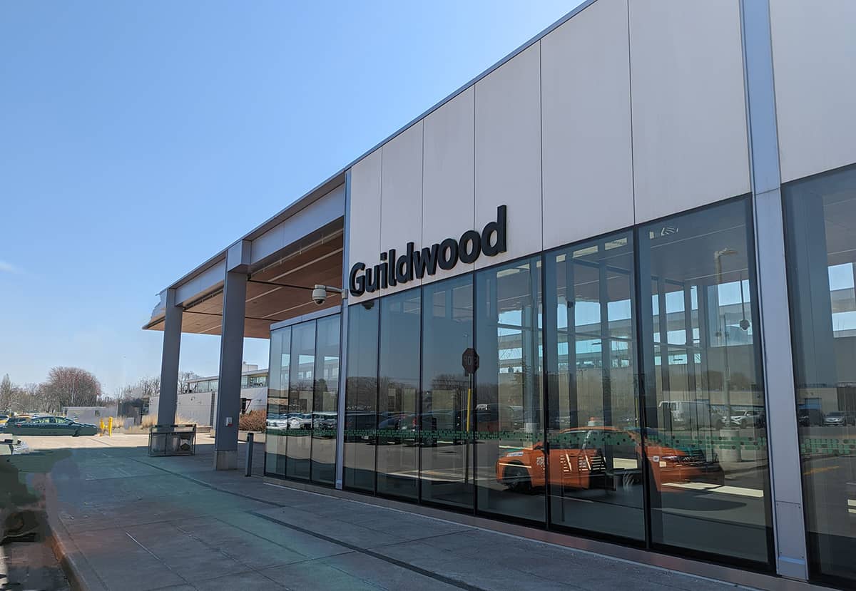 Photo of the Guildwood GO Station
