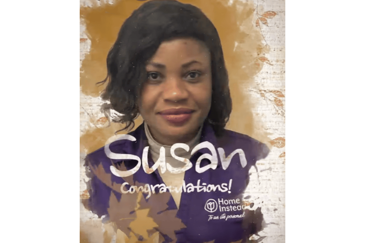 2024 October Care Pro of the Month Susan