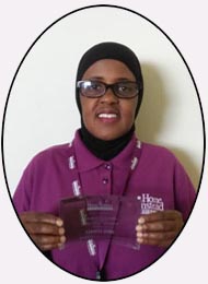 Farhiya was  Mississauga Best Caregiver during August 2017