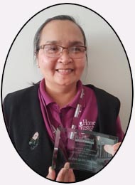 Atina was Mississauga Best Caregiver during May 2018