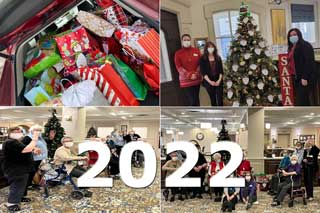 Hundreds of gifts were collected and delivered to lonely seniors in the Guelph, Cambridge area