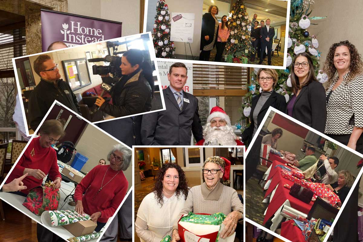 The program provide gifts and companionship for lonely and isolated seniors. Etobicoke, 2015