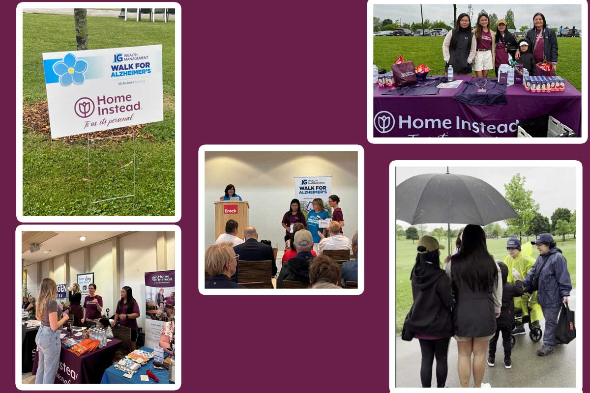 Home Instead Grimsby participating at the Alzheimers Walk 2024