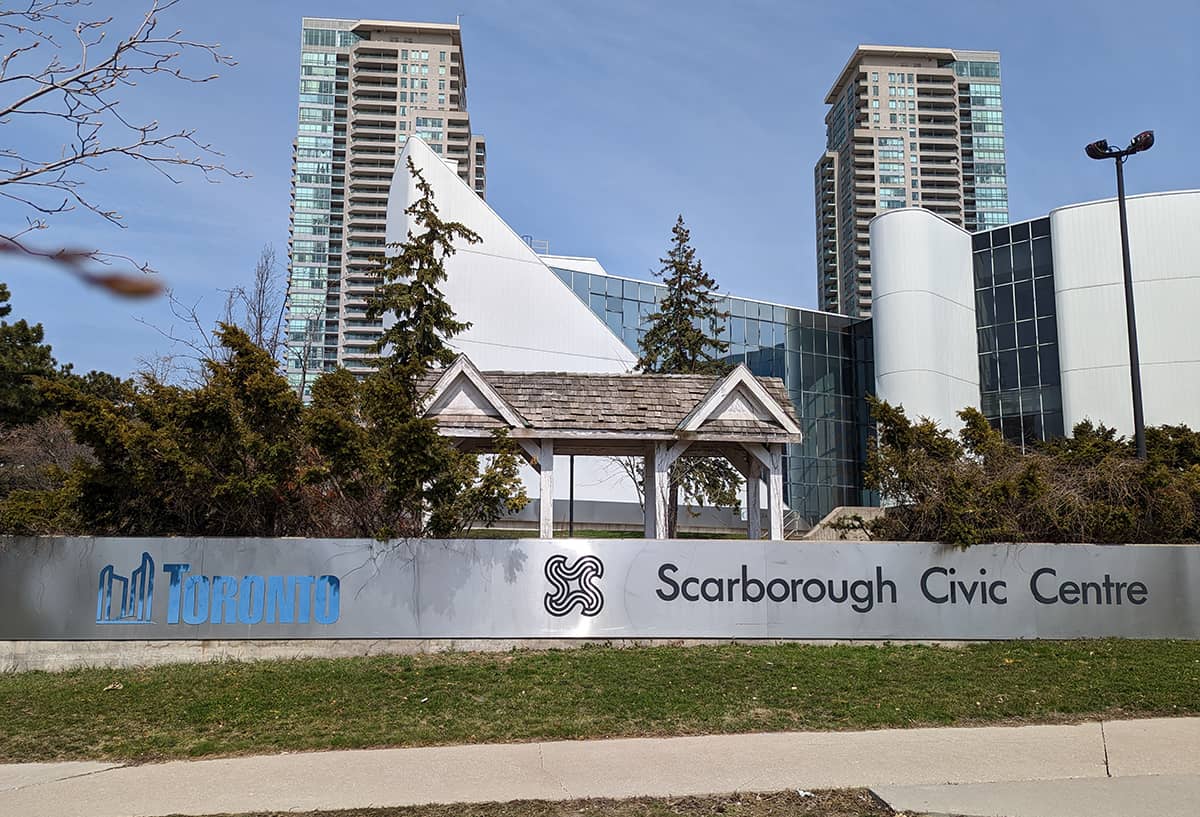 Photo of the Scarborough Civic Centre