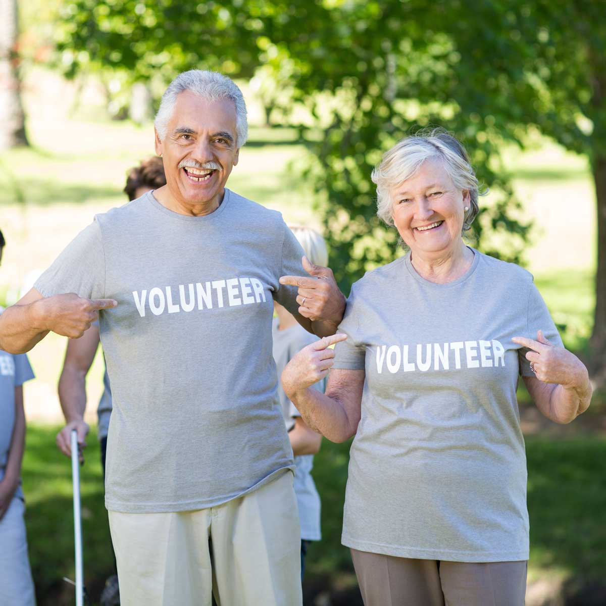 Volunteering keeps you active and it is very rewarding