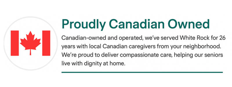 Proudly Canadian Banner