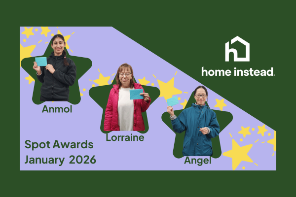 January 2026 Care Pro Spotlight Honorees Home Instead South Vancouver and Burnaby