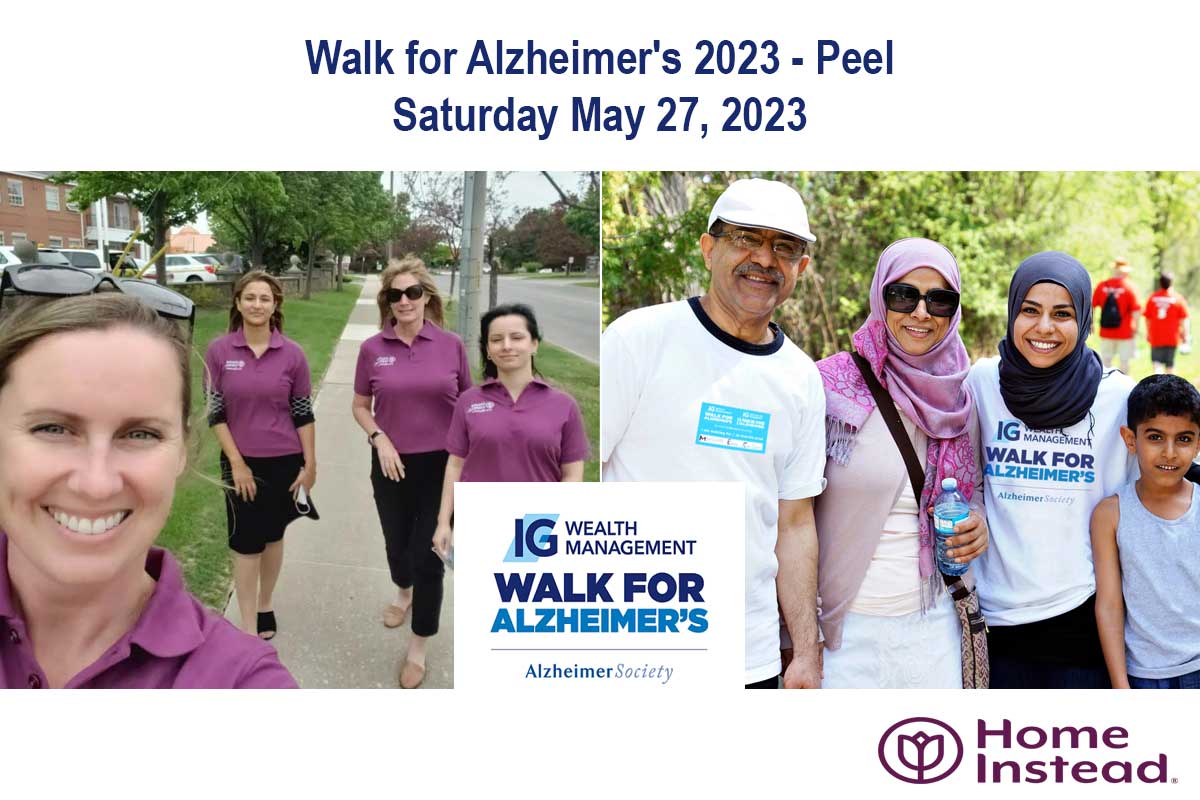 Walking for a Cause: Home Instead Joins Alzheimer's Awareness Event in Peel Region