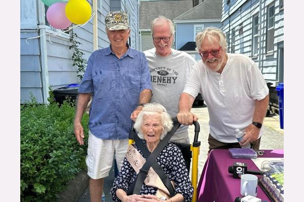 Celia's 100th Birthday Celebration With Home Instead of Malden, MA