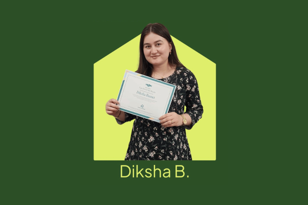 July Care Pro of the Month Diksha B