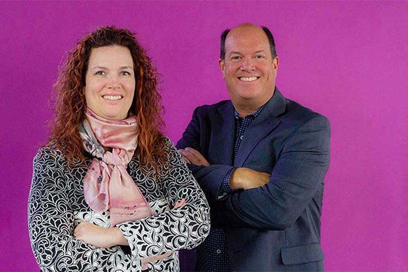 Greg Bechard and Branda Enright, owners of Home Instead Senior Care Richmond Hill & Vaughan