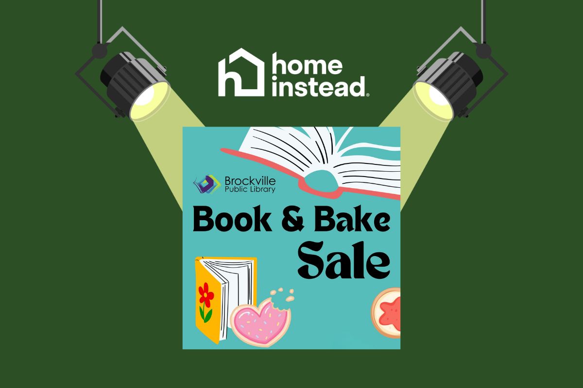 Brockville, Ontario Notable Event Book & Bake Sale