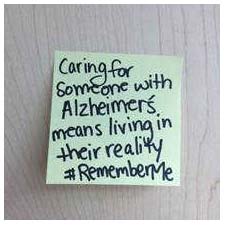 Alzheimer's post it note