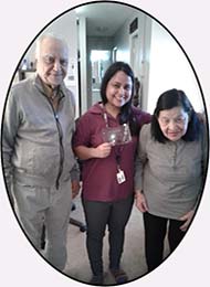 Beena was Etobicoke Best Caregiver during March 2020