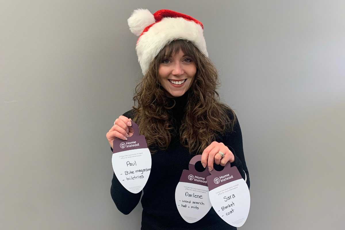 Share the holiday spirit with older adults who may not have family and feel alone