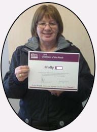 Holly was Etobicoke Best Caregiver during February 2014