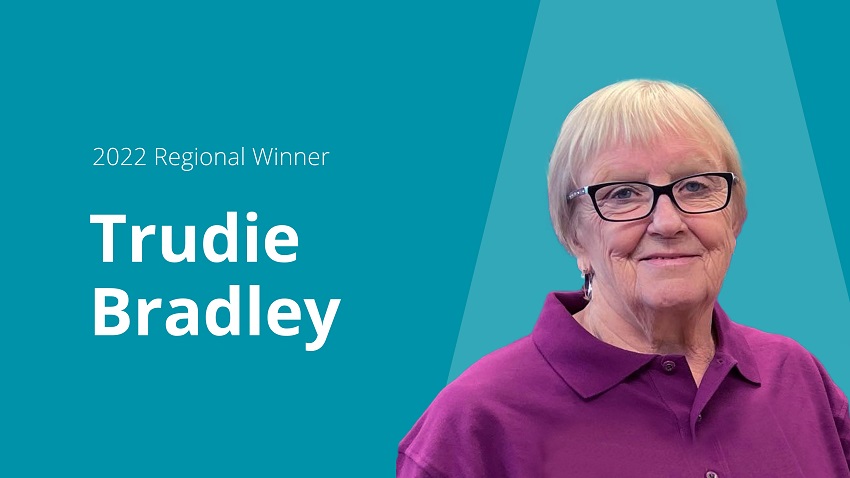 2022 Regional Winner Trudie Bradley
